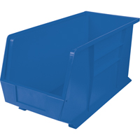 Bacs ultra empilable & suspendable, 8-1/4" la, 9" h x 18" p, Bleu Infinity Industrial Services Inc.