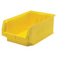 Giant Stacking Containers, 12.375" W x 19.75" D x 7.875" H, Yellow Infinity Industrial Services Inc.