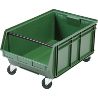 Mobile Giant Stacking Bin, 11-7/8" H x 18-3/8" W x 29" D, 150 lbs. Capacity, Green Infinity Industrial Services Inc.