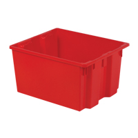 Contenants Stack-N-Nest Polylewton, 13" x 24" x 20", Rouge Infinity Industrial Services Inc.