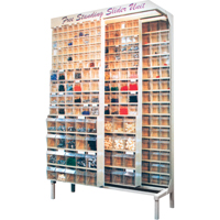 SYST&egrave;ME COULISSANT A/56BACS16"PX74"HX48"LA, 48" la x 18" p x 77" h, 56 bacs Infinity Industrial Services Inc.