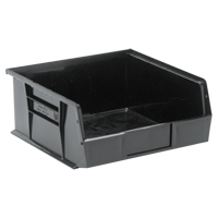 Bacs ultra empilable & suspendable, 11" la, 5" h x 10-7/8" p, Noir Infinity Industrial Services Inc.