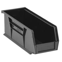 Bacs ultra empilable & suspendable, 4-1/8" la, 4" h x 10-7/8" p, Noir Infinity Industrial Services Inc.