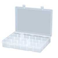 Compact Compartment Cases, 13.125" W x 2.3125" D x 9" H, 24 Compartments Infinity Industrial Services Inc.