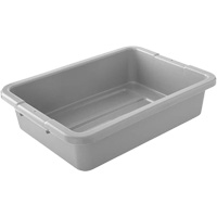Bus/Utility Boxes - Grey, 5" H x 15" D x 20" L, Plastic, Grey Infinity Industrial Services Inc.