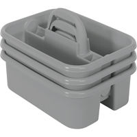 Supply Caddy, 8-3/4" x 13-3/8" x 13-3/8", Grey Infinity Industrial Services Inc.