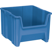 Contenants &agrave; empiler g&eacute;ants, 16,5" la x 17,5" p x 12,5" h, Bleu Infinity Industrial Services Inc.