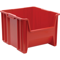 Contenants &agrave; empiler g&eacute;ants, 16,5" la x 17,5" p x 12,5" h, Rouge Infinity Industrial Services Inc.
