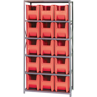 &eacute;l&eacute;ment de rayonnage, Acier, Sans boulons, Capacit&eacute; 800 lb, 36" la x 75" h x 18" p Infinity Industrial Services Inc.
