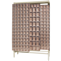 Syst&egrave;me de stockage &agrave; glissi&egrave;re &agrave; bacs basculants autonome, 48" la x 18" p x 77" h, 303 tiroirs Infinity Industrial Services Inc.