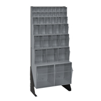 Support pour bacs basculants, 23-5/8" la x 8" p x 52" h, 38 tiroirs Infinity Industrial Services Inc.