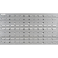 Metal Louvered Panel Bin Support Rack, 32 Bins, 36" W x 1/8" D x 19" H Infinity Industrial Services Inc.