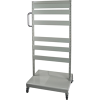 Servante mobile de bacs &agrave; plateaux inclinables - chariot seulement, &agrave; deux c&ocirc;t&eacute;s, 26-1/4" la x 22" p x 57-1/2" h Infinity Industrial Services Inc.