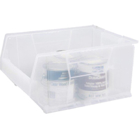Hulk Containers, 18-1/4" W x 12" H x 23-7/8" D, Clear Infinity Industrial Services Inc.