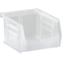 Bac transparent ultra empilable & suspendable, 4-1/8" la, 3" h x 5-3/8" p, Transparent Infinity Industrial Services Inc.