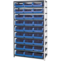 &eacute;l&eacute;ment de rayonnage avec bacs empilables, Acier, Bac Magnum, Capacit&eacute; 650 lb, 42" la x 76" h Infinity Industrial Services Inc.