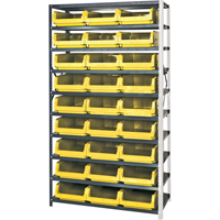 &eacute;l&eacute;ment de rayonnage avec bacs empilables, Acier, Bac Magnum, Capacit&eacute; 650 lb, 42" la x 76" h Infinity Industrial Services Inc.