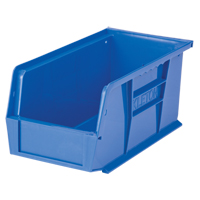 Bac empilable & &agrave; suspendre, 5-1/2" la, 5" h x 10-7/8" p, Bleu Infinity Industrial Services Inc.