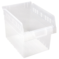 Bacs pour &eacute;tag&egrave;re Store-Max, 8-3/8" la x 8" H x 11-5/8" p, Transparent, Capacit&eacute; 44 lb Infinity Industrial Services Inc.