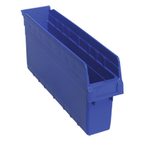 Bacs pour &eacute;tag&egrave;re Store-Max, 4-3/8" la x 8" H x 17-7/8" p, Bleu, Capacit&eacute; 56 lb Infinity Industrial Services Inc.