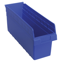 Bacs pour &eacute;tag&egrave;re Store-Max, 6-5/8" la x 8" H x 17-7/8" p, Bleu, Capacit&eacute; 56 lb Infinity Industrial Services Inc.