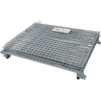 Conteneur repliable en m&eacute;tal grillag&eacute;, 40" la x 48" p x 42" h, Capacit&eacute; de 4000 lb Infinity Industrial Services Inc.