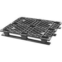 Stackable Plastic Pallet, 4-Way Entry, 48" L x 40" W x 5-3/5" H Infinity Industrial Services Inc.