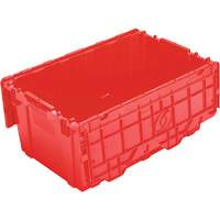 FP243C FliPak Nestable Tote, 26.9" x 16.9" x 12.1", Red Infinity Industrial Services Inc.