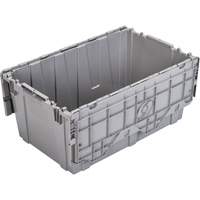 FP243C FliPak Nestable Tote, 26.9" x 16.9" x 12.1", Grey Infinity Industrial Services Inc.