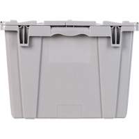 FP243C FliPak Nestable Tote, 26.9" x 16.9" x 12.1", Grey Infinity Industrial Services Inc.