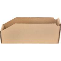Boîtes profondes en carton ondul&eacute;, 2-7/8" la x 11-1/4" p x 4-1/2" h, Beige Infinity Industrial Services Inc.