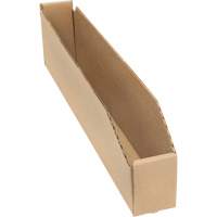 Boîtes profondes en carton ondul&eacute;, 2-7/8" la x 17-1/4" p x 4-1/2" h, Beige Infinity Industrial Services Inc.