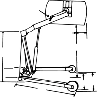 Hydra-Lift Drum Handlers, 55 US gal. (45 Imperial Gal.) Capacity Infinity Industrial Services Inc.