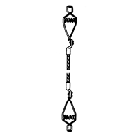 Assemblages l&eacute;gers de cables de masse et de mise &agrave; la terre - Deux pinces crocodiles Infinity Industrial Services Inc.