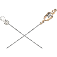 Assemblages l&eacute;gers de c&acirc;bles de masse et de mise &agrave; la terre - Pinces crocodile & raccordements a/borne d'extr&eacute;mit&eacute; de 1/4" Infinity Industrial Services Inc.