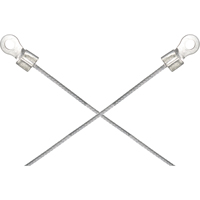 Assemblages l&eacute;gers de cables de masse et de mise &agrave; la terre - Deux raccordements a/borne d'extr&eacute;mit&eacute; de 1/4" Infinity Industrial Services Inc.