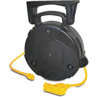 Industrial Cord Reels, 40', SJTW, 12/3 Gauge, 15 A Infinity Industrial Services Inc.