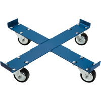 Drum Dolly, Steel, 1000 lbs. Capacity, 24" Diameter, Polyurethane Casters Infinity Industrial Services Inc.