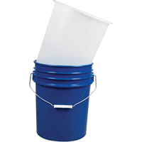 Doublures pour seaux en acier, 11-1/4" dia. x 12-1/4" h, 5 gal. US (4,16 gal. imp.) capacit&eacute; Infinity Industrial Services Inc.
