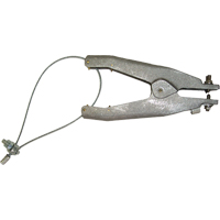 Static Grounding Clamp (GAT Series), Cast Aluminum Body Material, Stainless Steel Cup Point Material, 3 Points Configuration, 1-1/4" Max. Opening Infinity Industrial Services Inc.