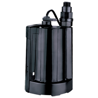 Automatic Submersible Utility Pump, 1/3 HP, 2160 GPH, 115 V, 4 A Infinity Industrial Services Inc.
