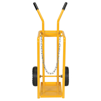 Chariot pour bouteille de gaz, Roues Caoutchouc moul&eacute;, Base de 9-13/16" la x 16" lo, 150 lb Infinity Industrial Services Inc.