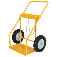 Chariot pour bouteille de gaz, Roues Caoutchouc, Base de 22" la x 14-1/8" lo, 250 lb Infinity Industrial Services Inc.