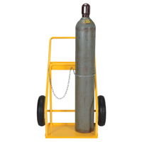 Chariot pour bouteille de gaz, Roues Caoutchouc, Base de 22" la x 14-1/8" lo, 250 lb Infinity Industrial Services Inc.