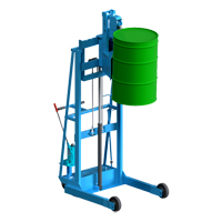 Vertical-Lift MORSPEED Drum Stacker, For 30 - 85 US Gal. (25 - 70 Imperial Gal.) Infinity Industrial Services Inc.