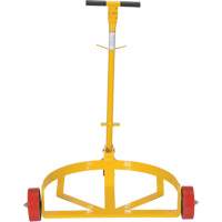 Lo-Profile Drum Caddy, Steel Construction, 30 US Gal. (24.9 Imperial Gal.)/5 US Gal. (4.1 Imperial Gal.)/55 US Gal. (45.8 Imperial Gal.) Infinity Industrial Services Inc.