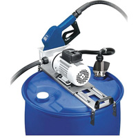 Ensemble de pompe pour baril Piusi Suzzarablue, Acier inoxydable, 9 gal./min Infinity Industrial Services Inc.
