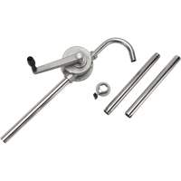 Rotary Type Drum Pump, Stainless Steel, Fits 55 Gal., 12 oz./Stroke Infinity Industrial Services Inc.