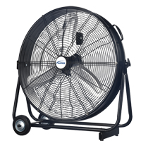 Light Industrial Direct-Drive Slim Drum Fan, Industrial, 3 Speed, 24" Diameter Infinity Industrial Services Inc.