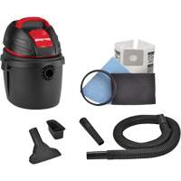 Aspirateur portable pour atelier, Secs-humides, 2,5 CV, 2,5 gal. US (9,5 litres) Infinity Industrial Services Inc.